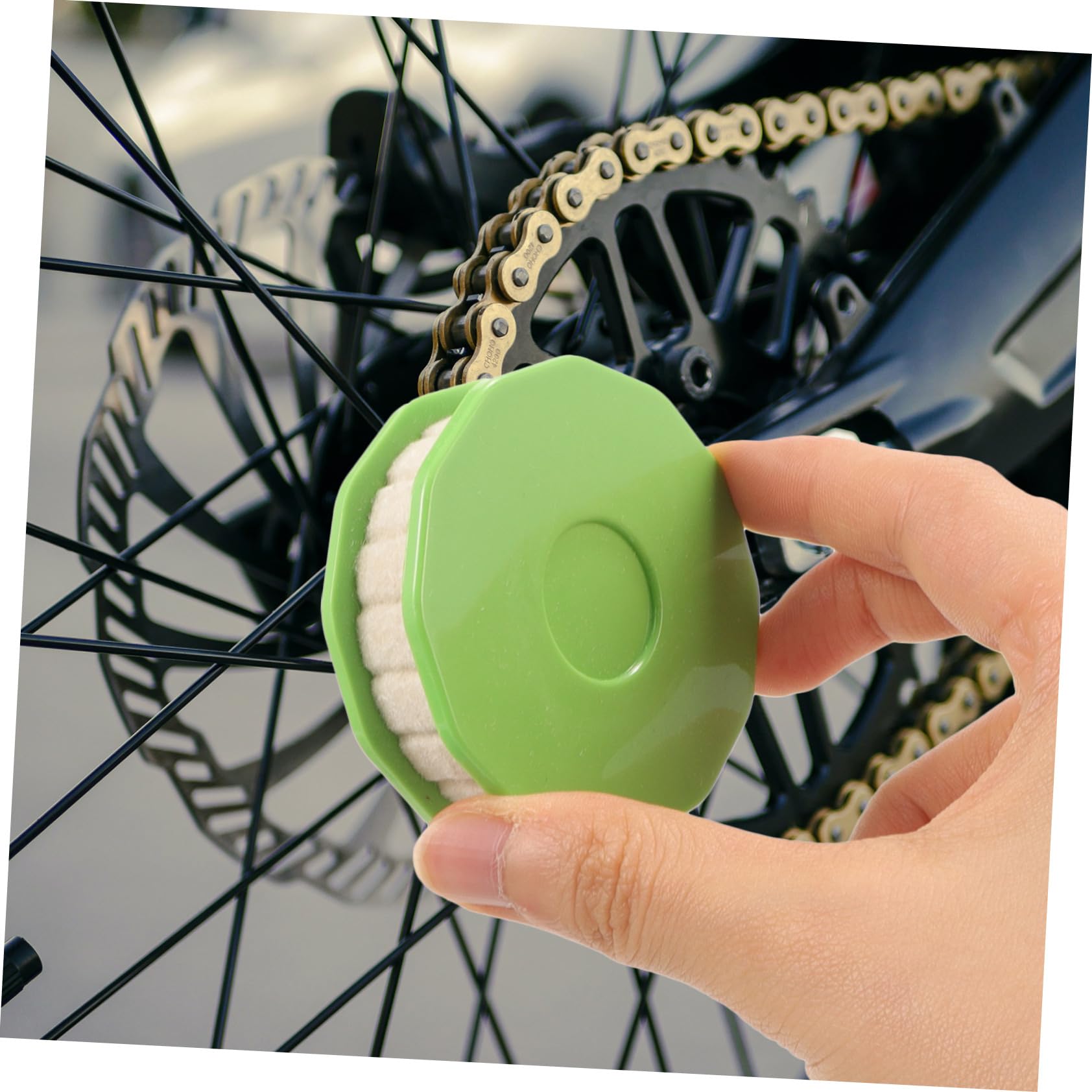 DOITOOL Lot de 2 lubrificateurs d'huile pour chaîne de vélo - Outil d'entretien pour VTT et vélo de route