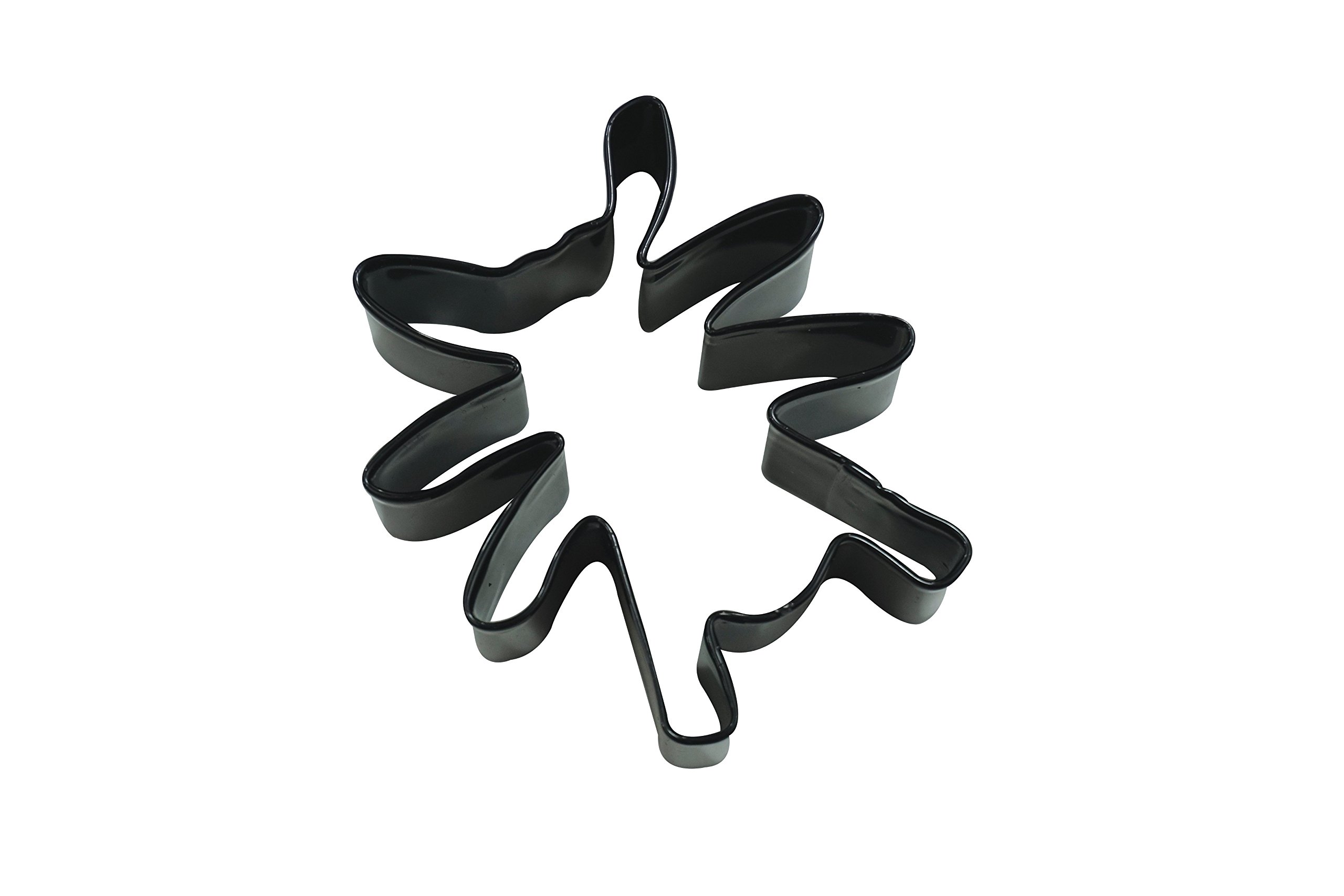 R&M - Tagliabiscotti a forma di ragno, 7,6 cm, nero con finitura in poliresina dai colori vivaci, durevole