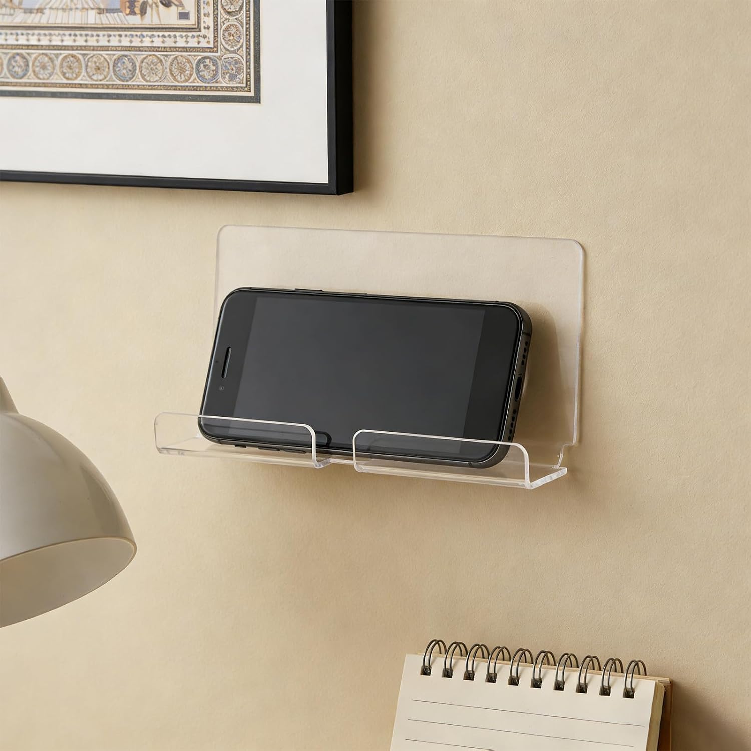 PATKAW Acrylic Tablet Wall Mount Holder for Phones and Tablets image 5