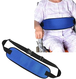 Adjustable Lap Strap Adjustable Non-Slip Chair Restraint Belt Wheelchair Accessories for Elderly Children Patients