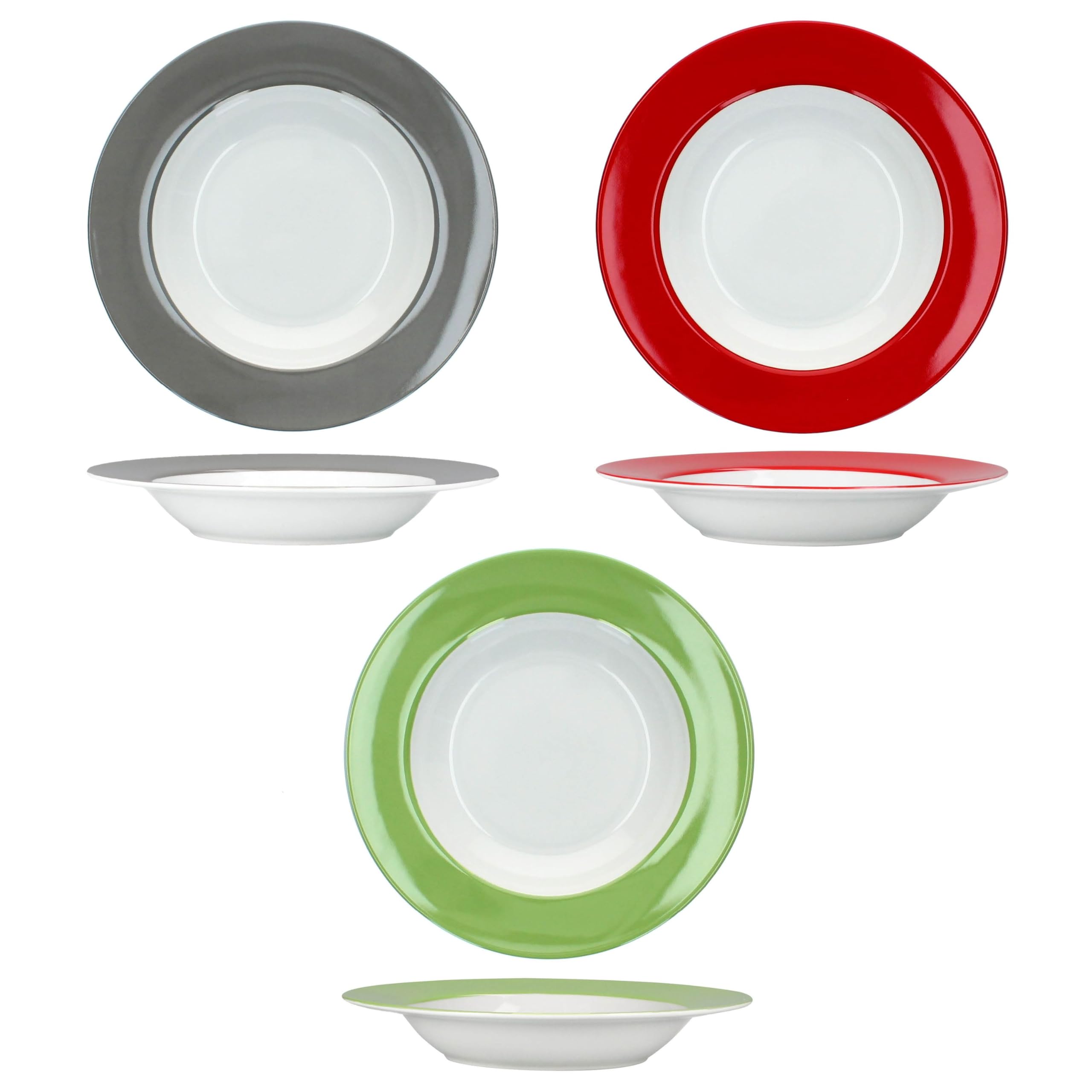MamboCat Variant Green 12-delig tafelservies, gekleurd porseleinen