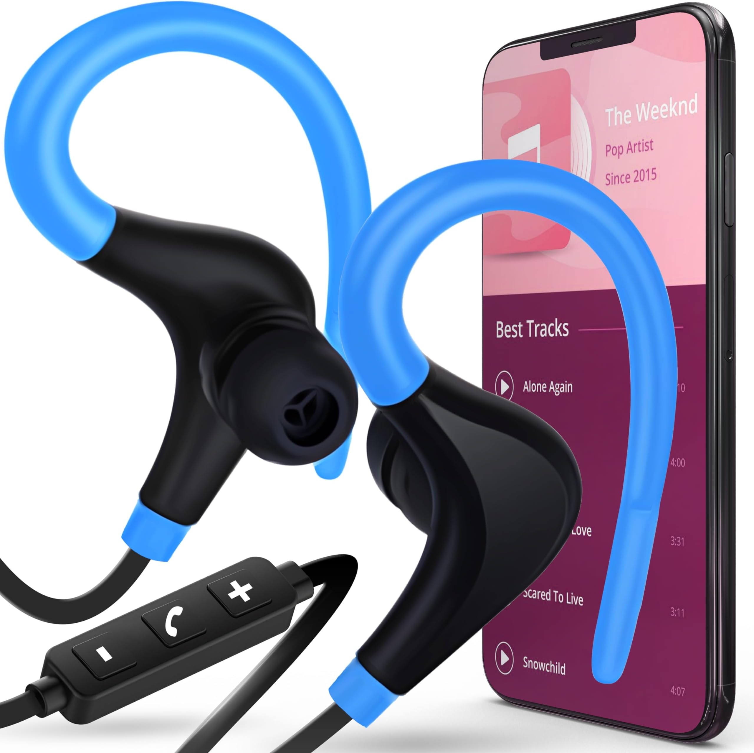 Retoo Kopfhörer Bluetooth Sport InEar, Sport Kabellose Kopfhörer für Joggen/Laufen
