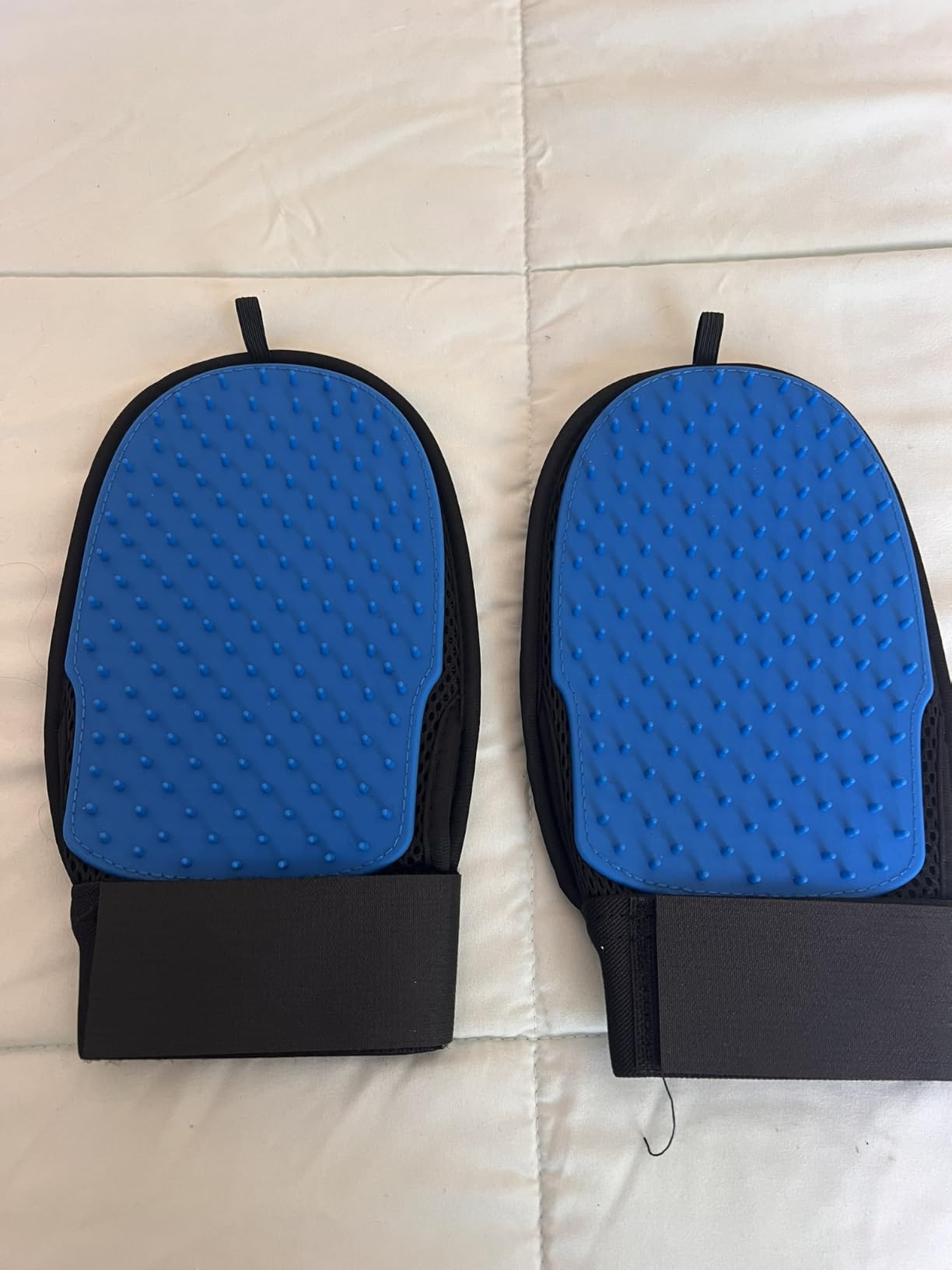 Customer photo of Pet Hair Removal Gloves, 2-Pack