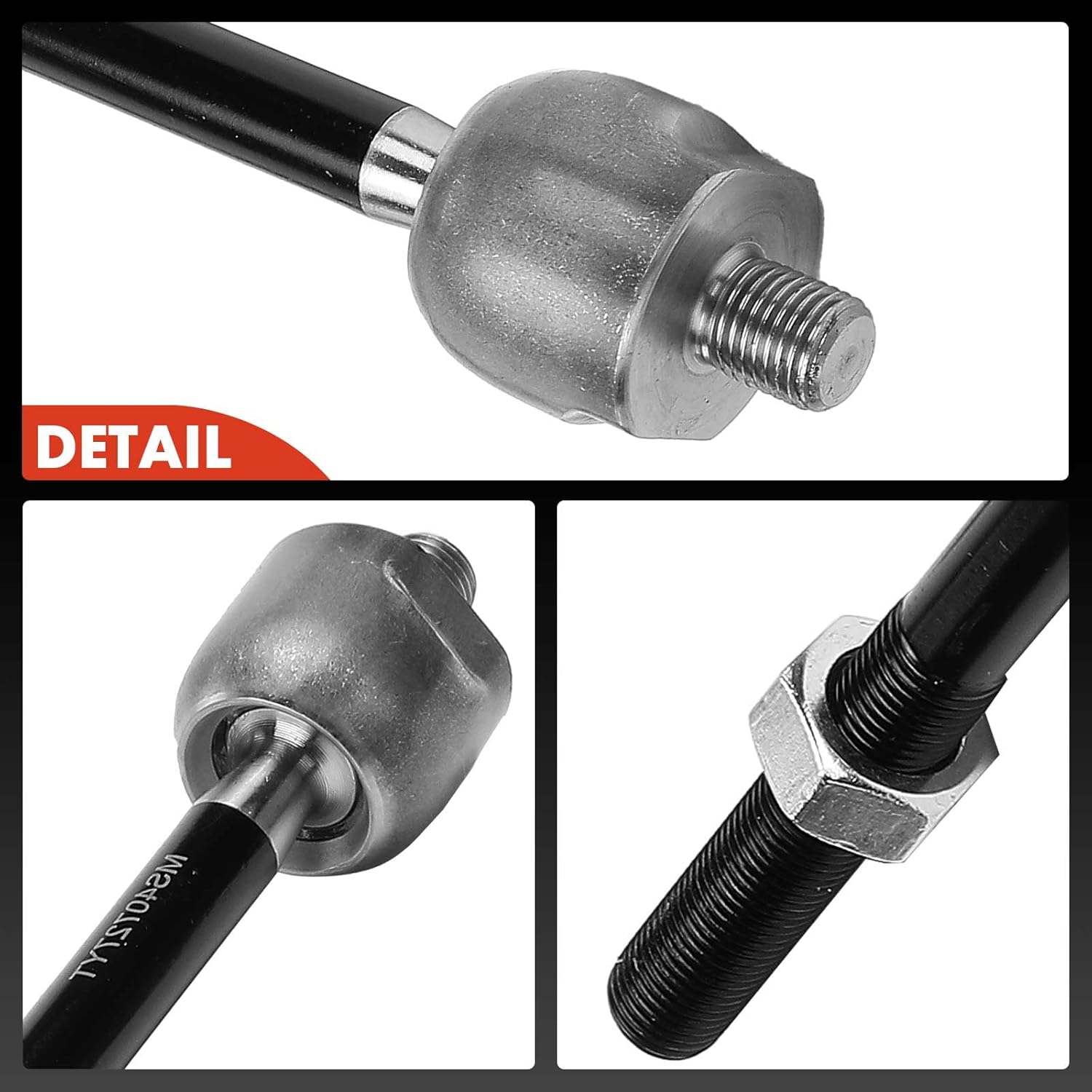 A-Premium 2 x Front Inner Tie Rod Ends, Compatible with Ford Escape 2009-2012 & Mazda Tribute 2010-2011 & Mercury Mariner 2010-2011