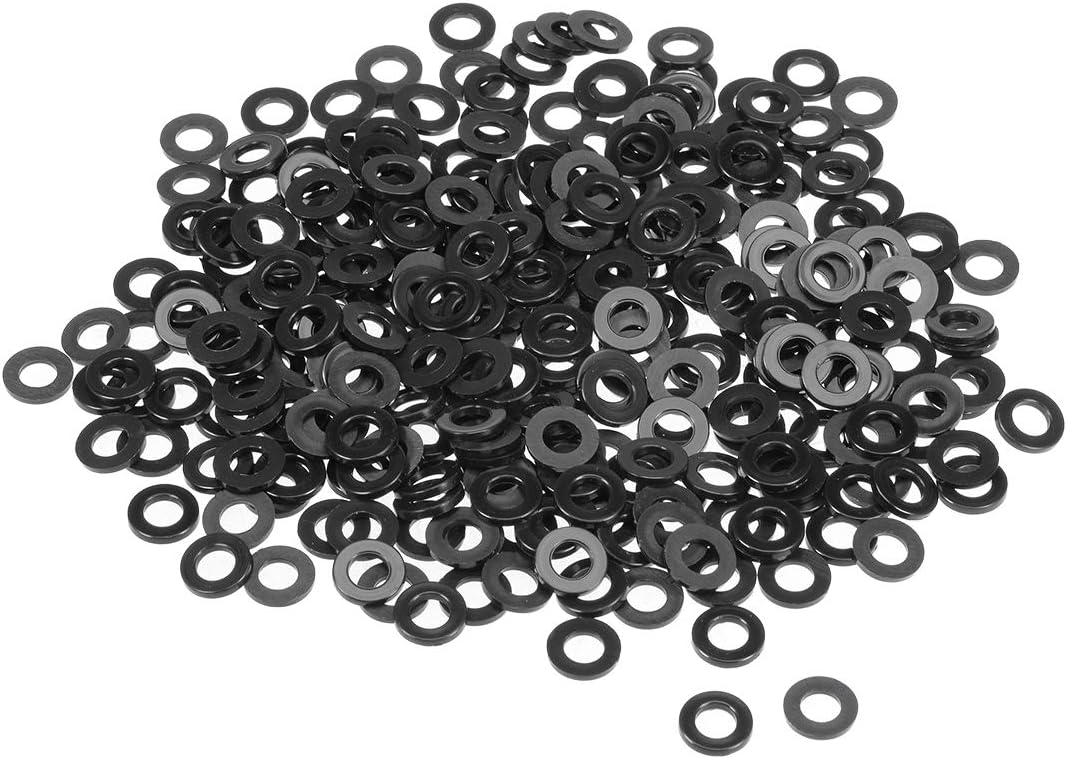 uxcell Nylon Flat Washers 20mm OD 10mm ID 2mm Thickness for Faucet Pipe Water Hose, Pack of 300
