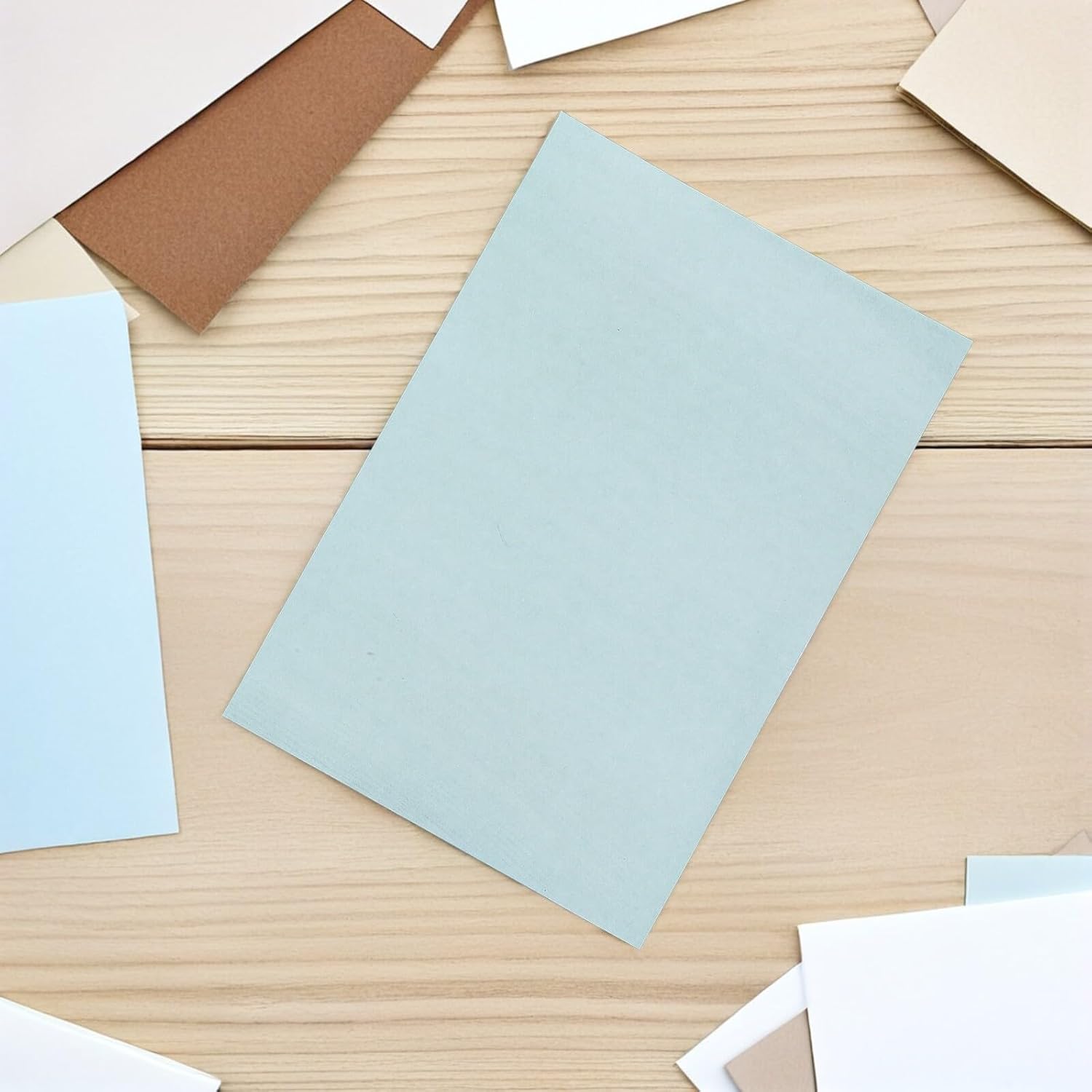 Alipis Cyanotype Sun Print Paper 32 Sheets A5 High Sensitivity Solar Printing Paper with Clip for DIY Art Projects and Nature Printing Crafts