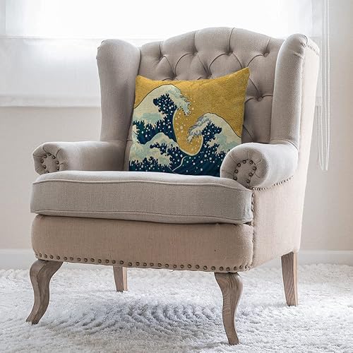 Miniatura 9 de Arrow - Funda de almohada decorativa de 18 x 18 pulgadas, nunca dejes que tu miedo decida tu futuro, funda de almohada de doble cara para sofá,