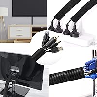 Vista 5 de Secbolt Protectores de Cables para Mascotas No Mordedores, 3.05m - 1.27 cm Cubiertas de Cables Ultra Duraderas para Mascotas, Protector de Cables