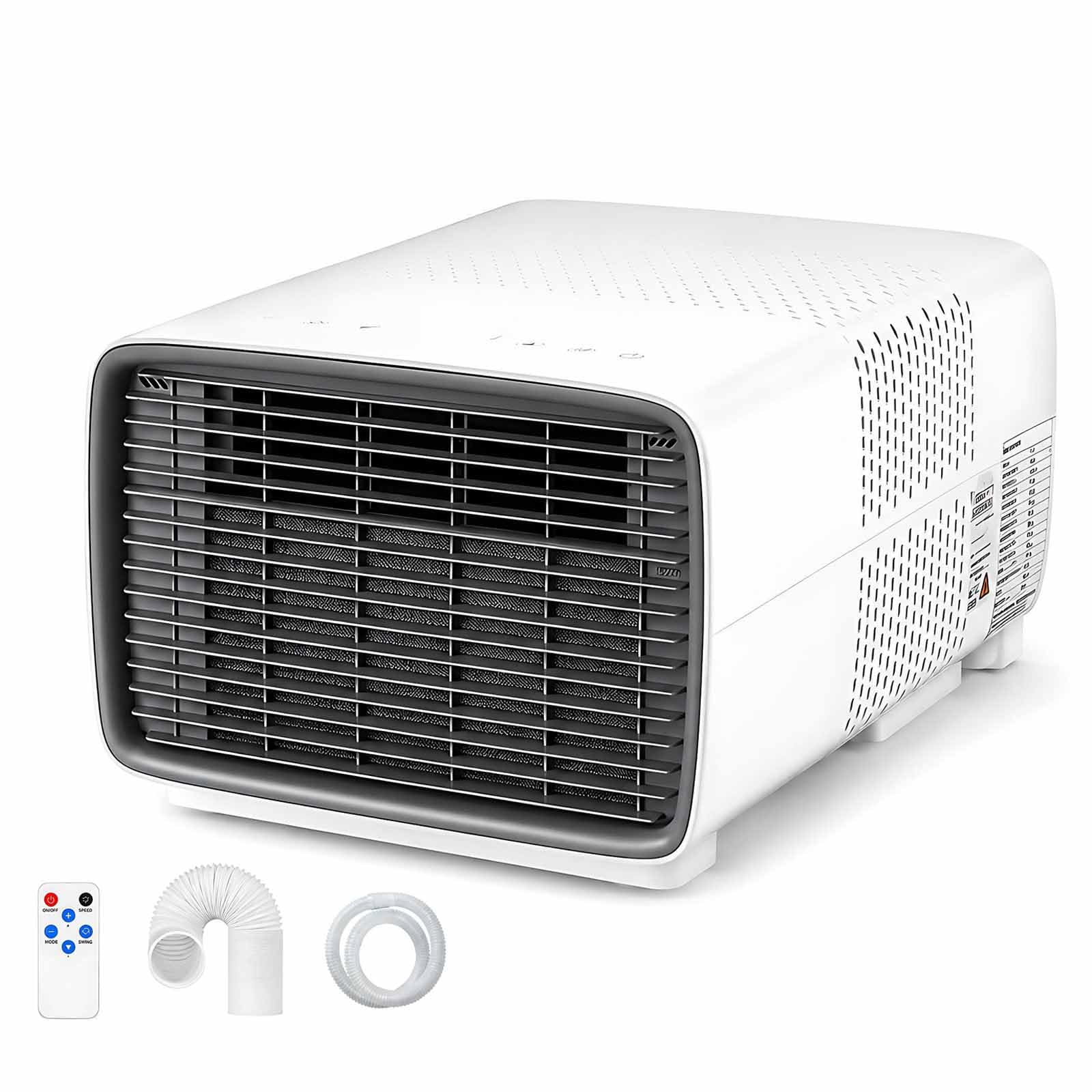 Przenośny klimatyzator do namiotu kempingowego – prawdziwy kompresor 2700 BTU, niska moc 280 W, cichy tryb uśpienia 45 dB, chłodziarka 3 w 1 do kampera, akademików i podróży na świeżym powietrzu