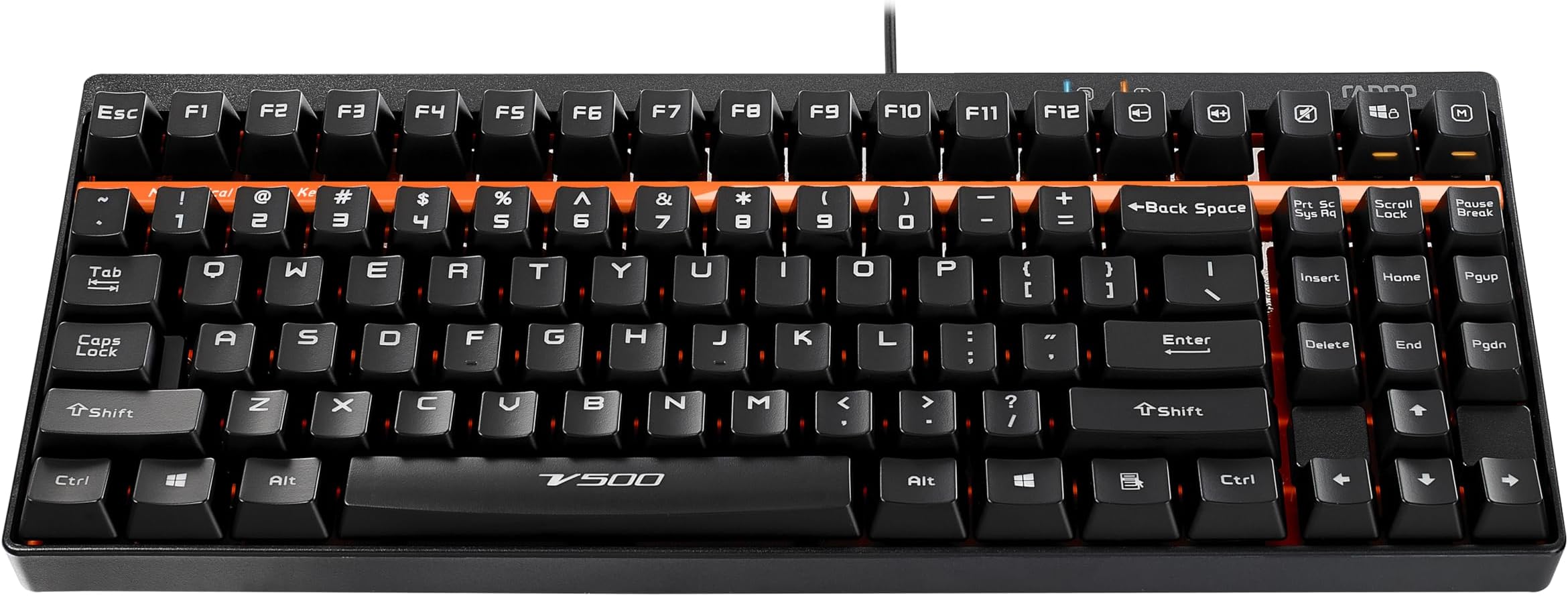VPRO V500 Mechanical Gaming Keyboard Black UK Layout