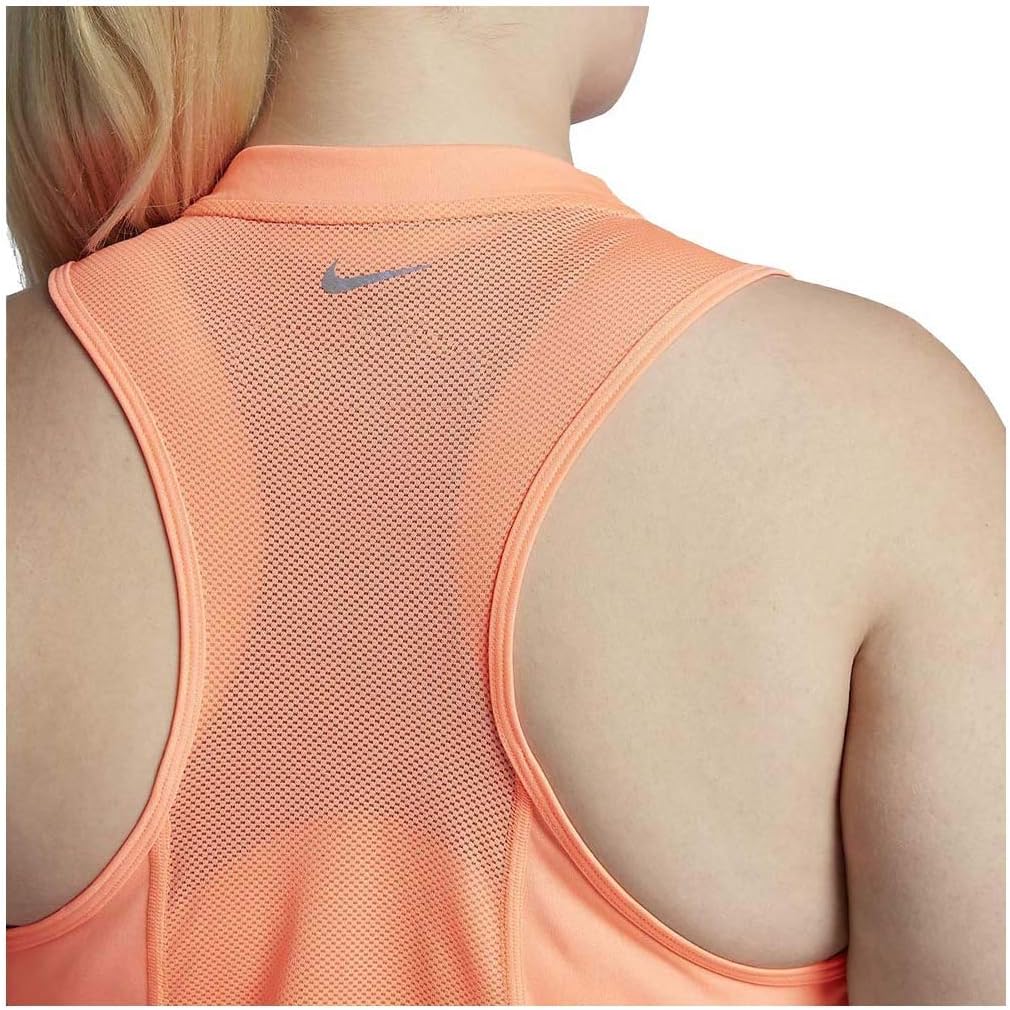 Nike Women's Plus Miler Running Tank Top (1X, Crimson Pulse)