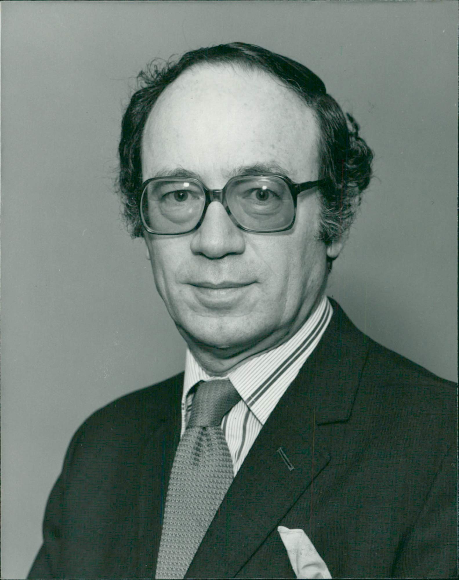 Vintage photo of Judge Anthony Tibber