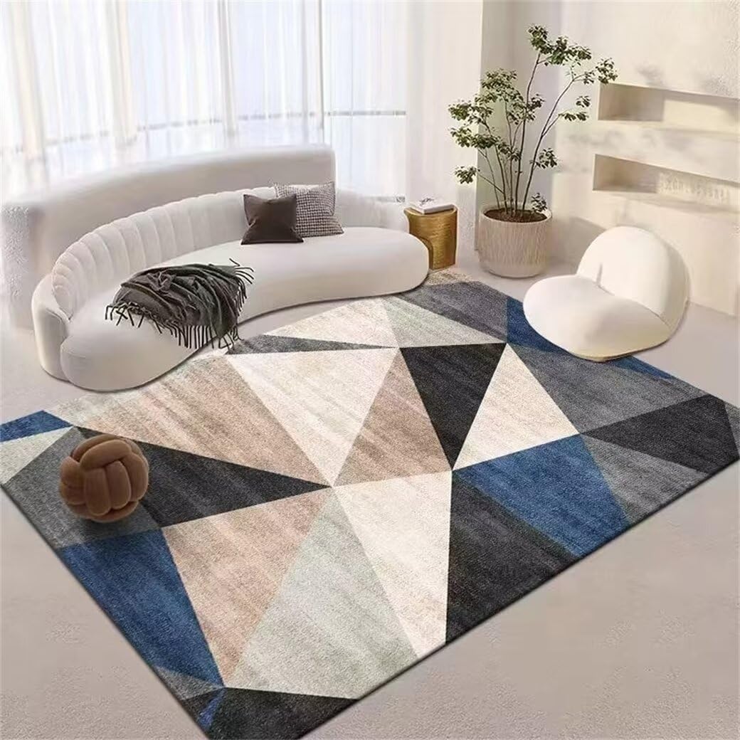 Tapis enfant fille multicolore antidérapant et lavable pour sa chambre