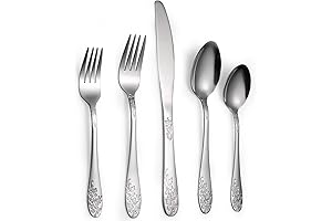 Bekith Cute Silverware Set: Enhance Your Dining Experience with Modern Elegance