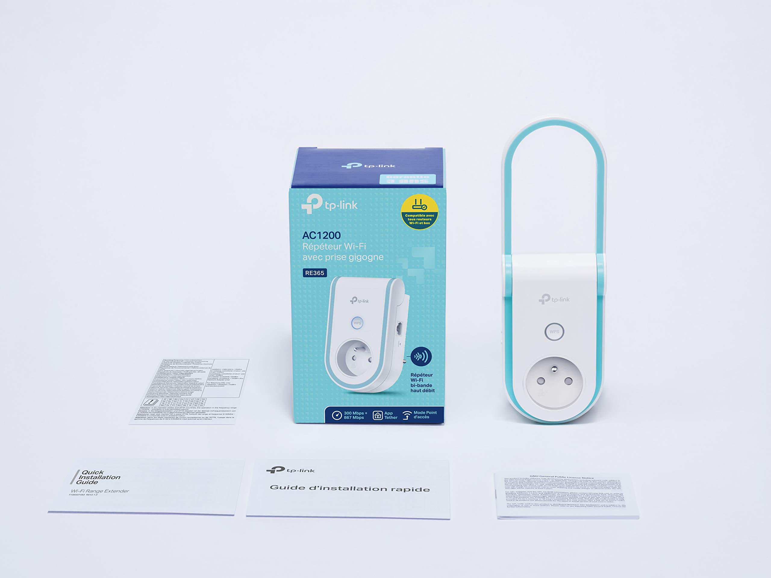 TP-Link RE365(FR) Repeater Wi-Fi AC Haut débit