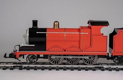 Miniatura 4 de Bachmann Trains - THOMAS & FRIENDS - JAMES EL MOTOR ROJO (con ojos en movimiento) - Gran escala "G"