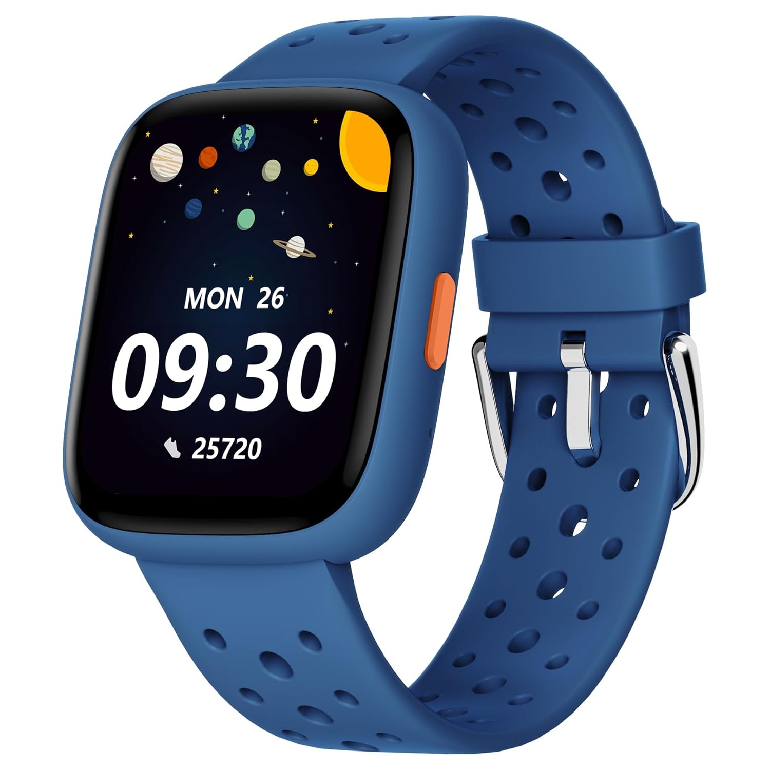 BIGGERFIVE Smart Watch for Kids, 1.8″ Fitness Tracker Watch Pedometer, Heart Rate, Sleep Monitor, IP68 Waterproof, Calorie Step Counter, Puzzle Games with/Without APP for Girls Boys Teens 5-16, Blue BIGGERFIVE Smart Watch for Kids, 1.8″ Fitness Tracker Watch Pedometer, Heart Rate, Sleep Monitor, IP68 Waterproof, Calorie Step Counter, Puzzle Games with/Without APP for Girls Boys Teens 5-16, Blue