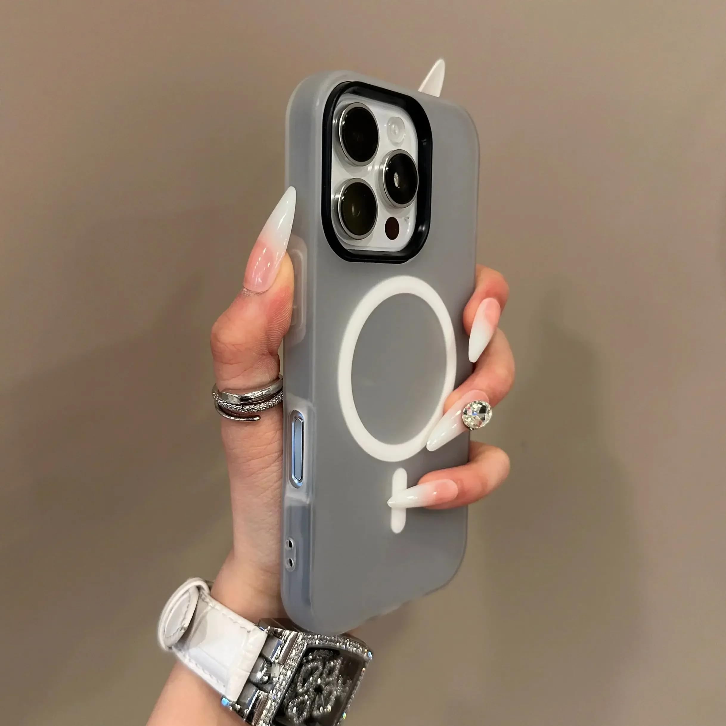 Coque de luxe pour iPhone 12 protectrice et mate noire - 3