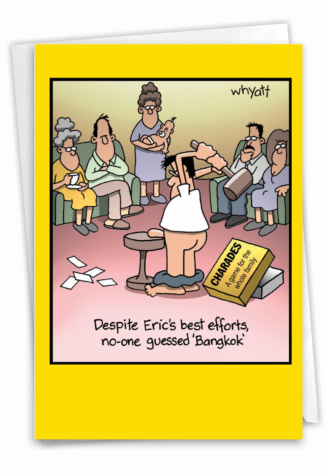 NobleWorks Funny Birthday Greeting Card with 5 x 7 Inch Envelope