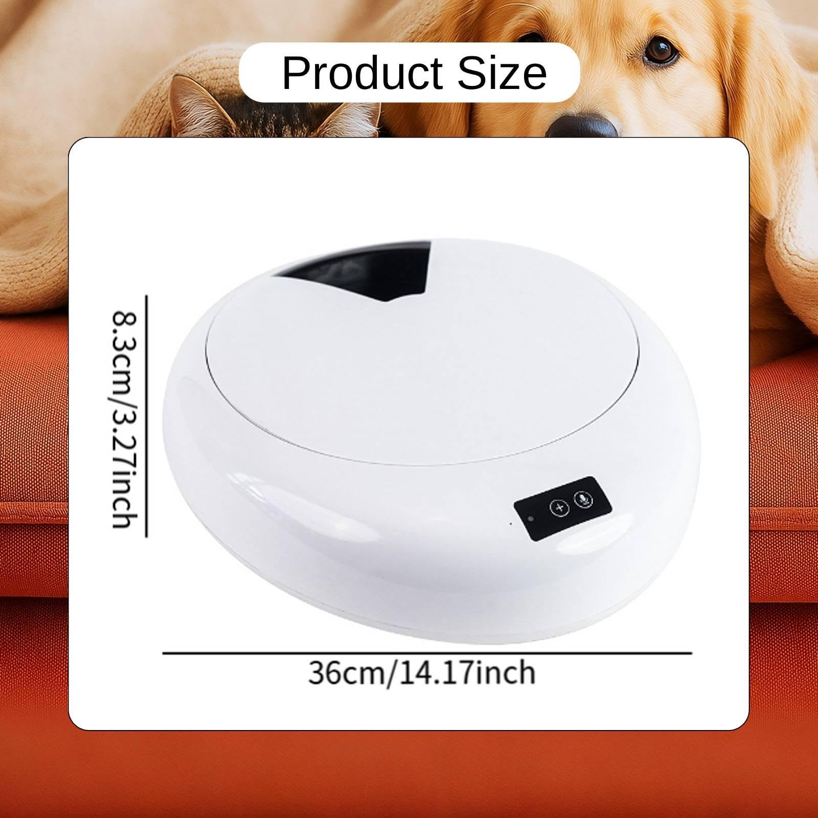 Comedero automático para Gatos, comederos para Mascotas, fácil Usar, comedero para Perros, dispensador Comida húmeda para Gatos, para Gatitos, Negro