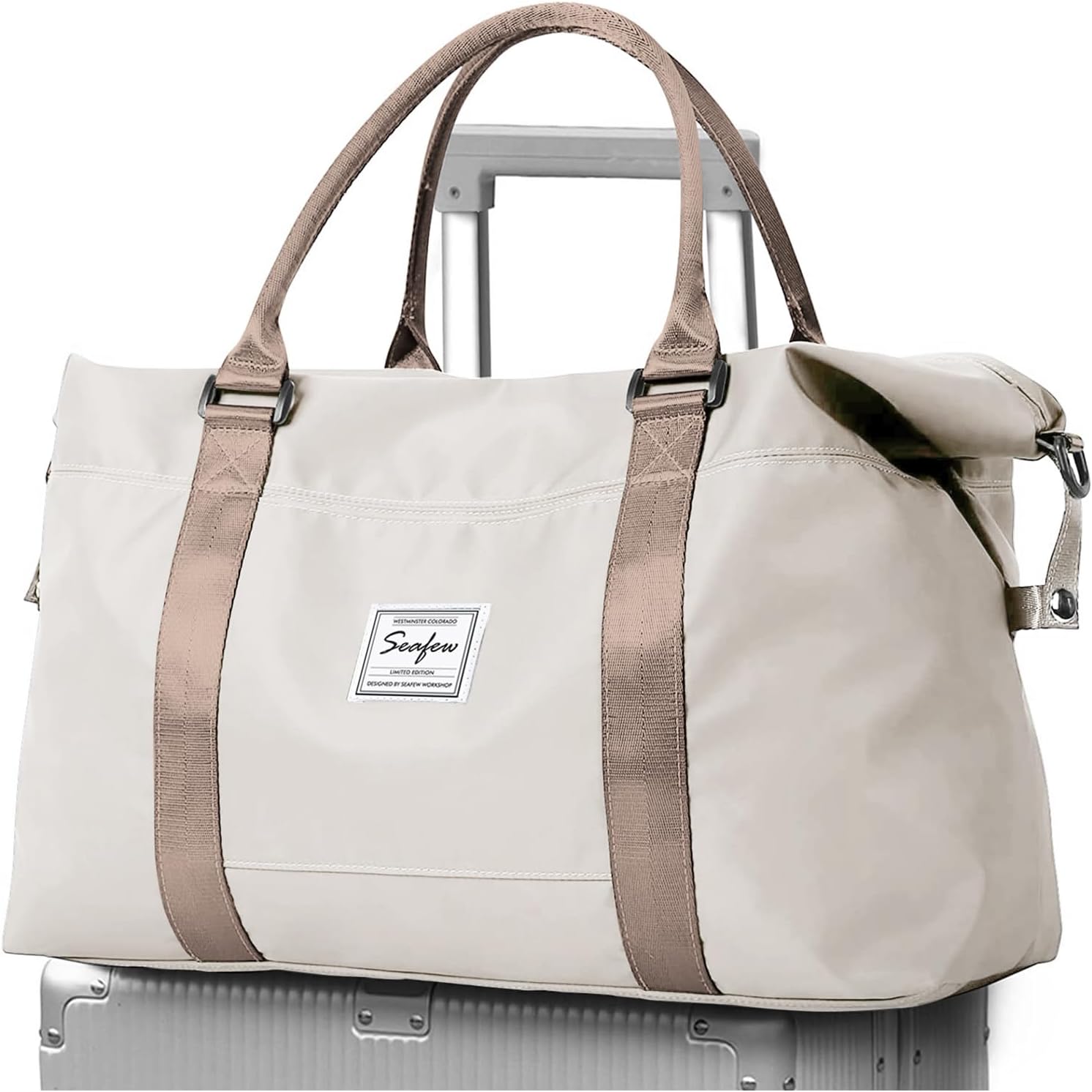 SZSYCN Travel Bag for Women Cabin Bag 45X36X20 for Easyjet Weekend Overnight Bag for Women Large Duffel Bag Carry on Bag Hospital Bag Holdall Bag for Women Gym Tote Bag Sports Bag