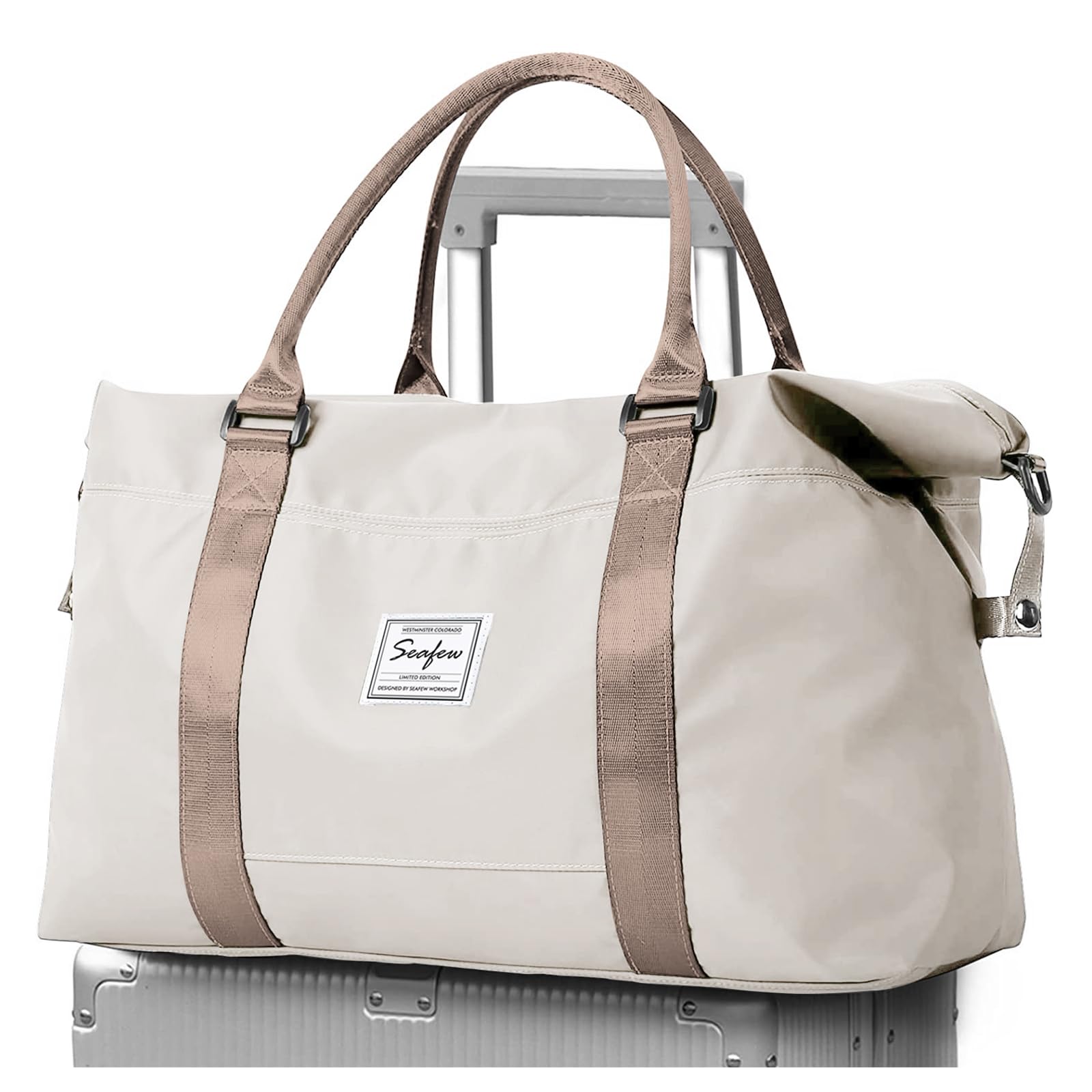 SZSYCN Travel Bag for Women Cabin Bag 45X36X20 for Easyjet Weekend Overnight Bag for Women Large Duffel Bag Carry on Bag Hospital Bag Holdall Bag for Women Gym Tote Bag Sports Bag