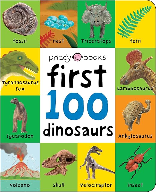 Portada de First 100 Dinosaurs