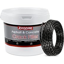 Asphalt Crack Filler Stix 100 FT for Driveway & Blacktop Repair | Professional Driveway Crack Sealer, Hot-Applied Asphalt Sticks, Permanent Weather-Resistant Seal, Fast DIY Pavement Repair