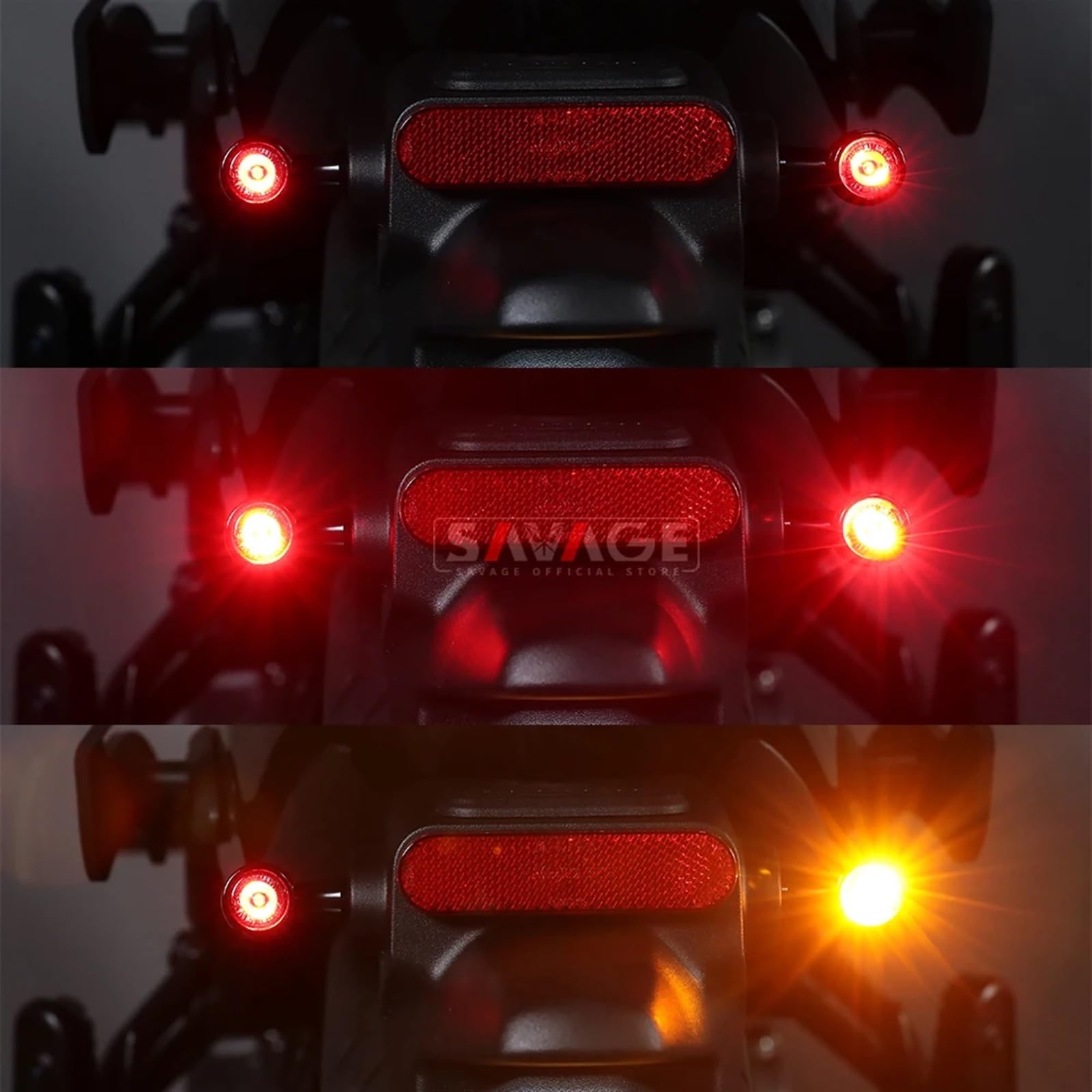 Dla CFMOTO, 450CLC, tylny kierunkowskaz motocykla LED migacz