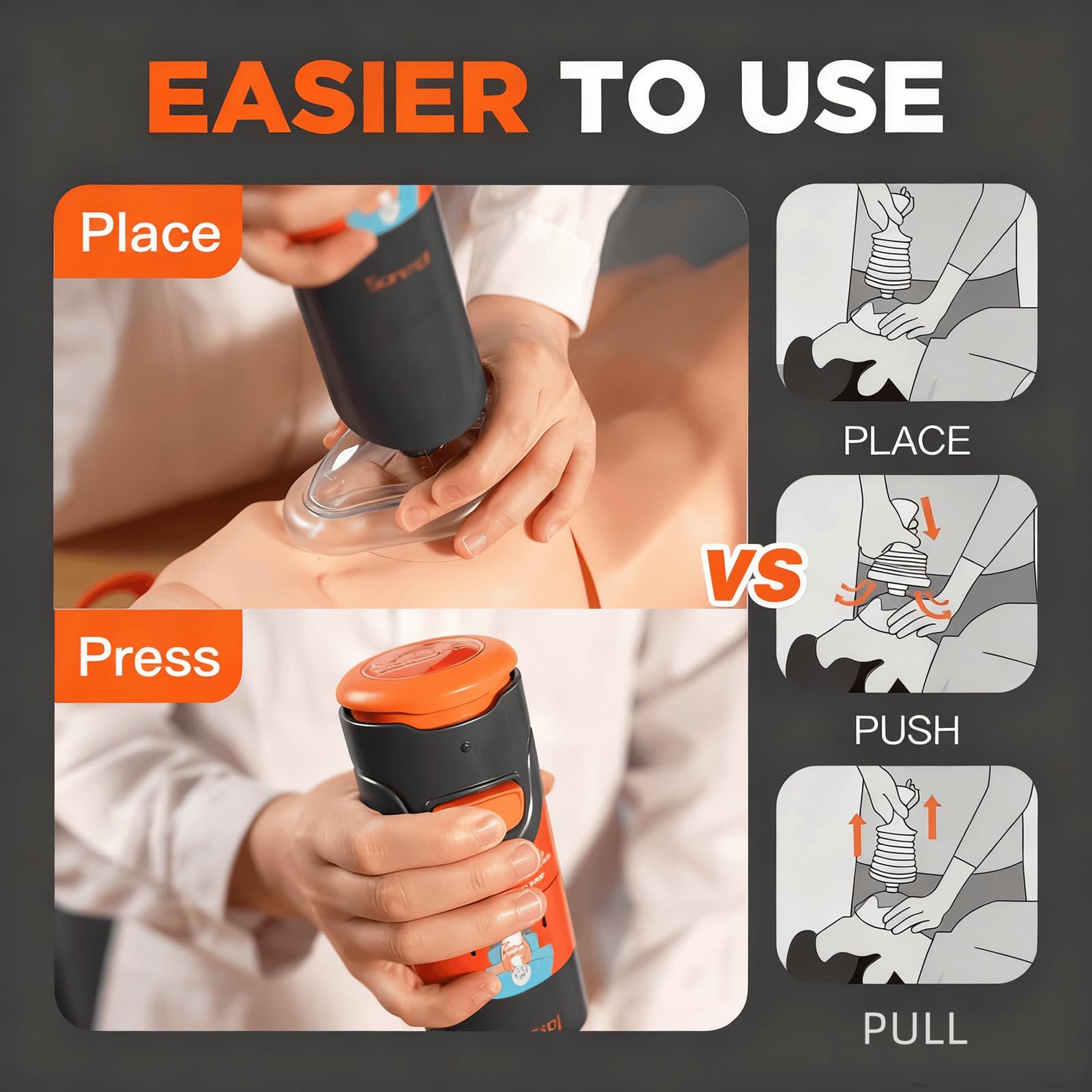 Amazon.co.jp: Jinghui 喉詰まり 吸引 choking rescue device 誤飲