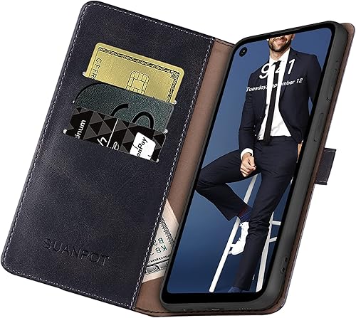 Miniatura 4 de SUANPOT for LL Moto G Stylus 5G Funda tipo cartera rojo vino