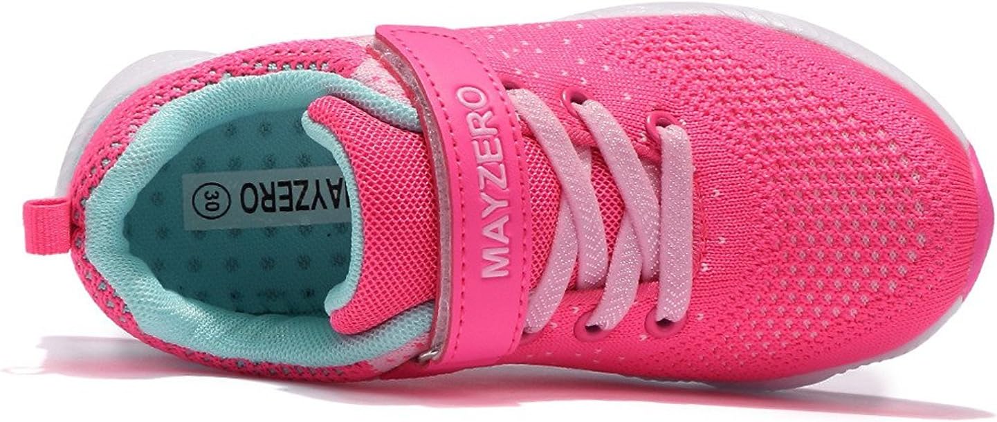 MAYZERO Kids Running Tennis Shoes Breathable Walking Fashion Sneakers for Boys and Girls