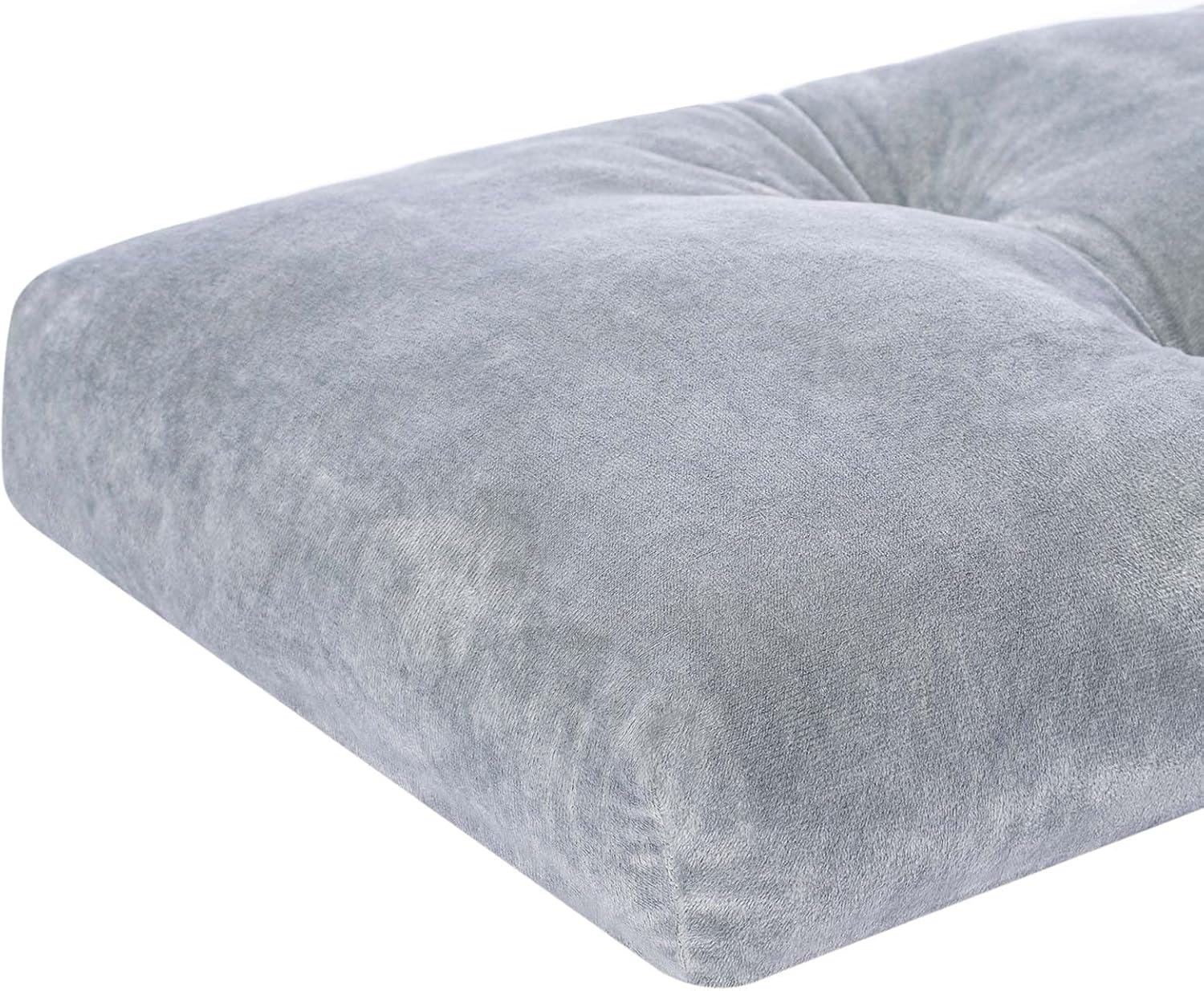 Bench Cushion for Window Seat, Shoe Storage & Indoor Swing | Tufted Stitching, High-Density Rebound Foam Filling, Breathable Soft Fabric, Non Slip Rubber Dots For Stable Daily Use