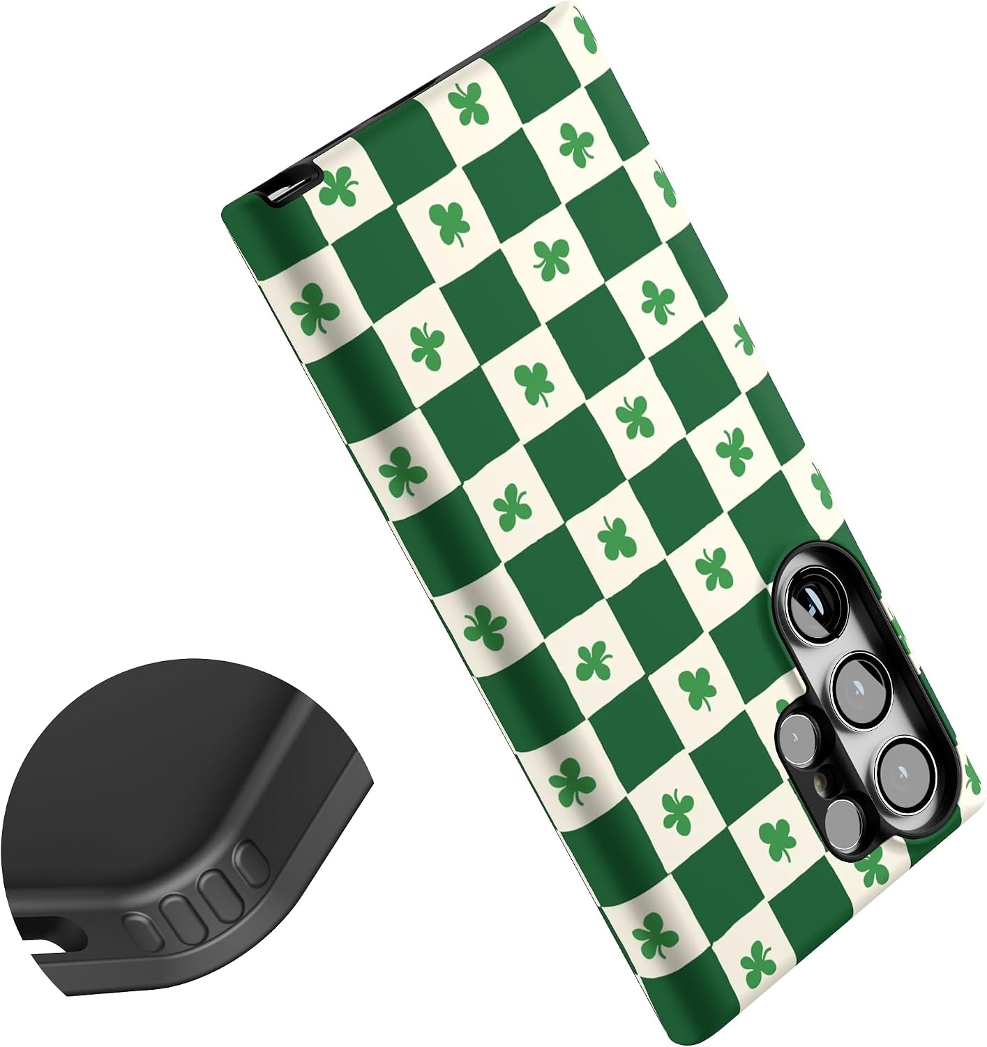 Casely Galaxy S23 Ultra Case | Lucky You | Shamrock | Essential Slim Dual-Layer Protective Design