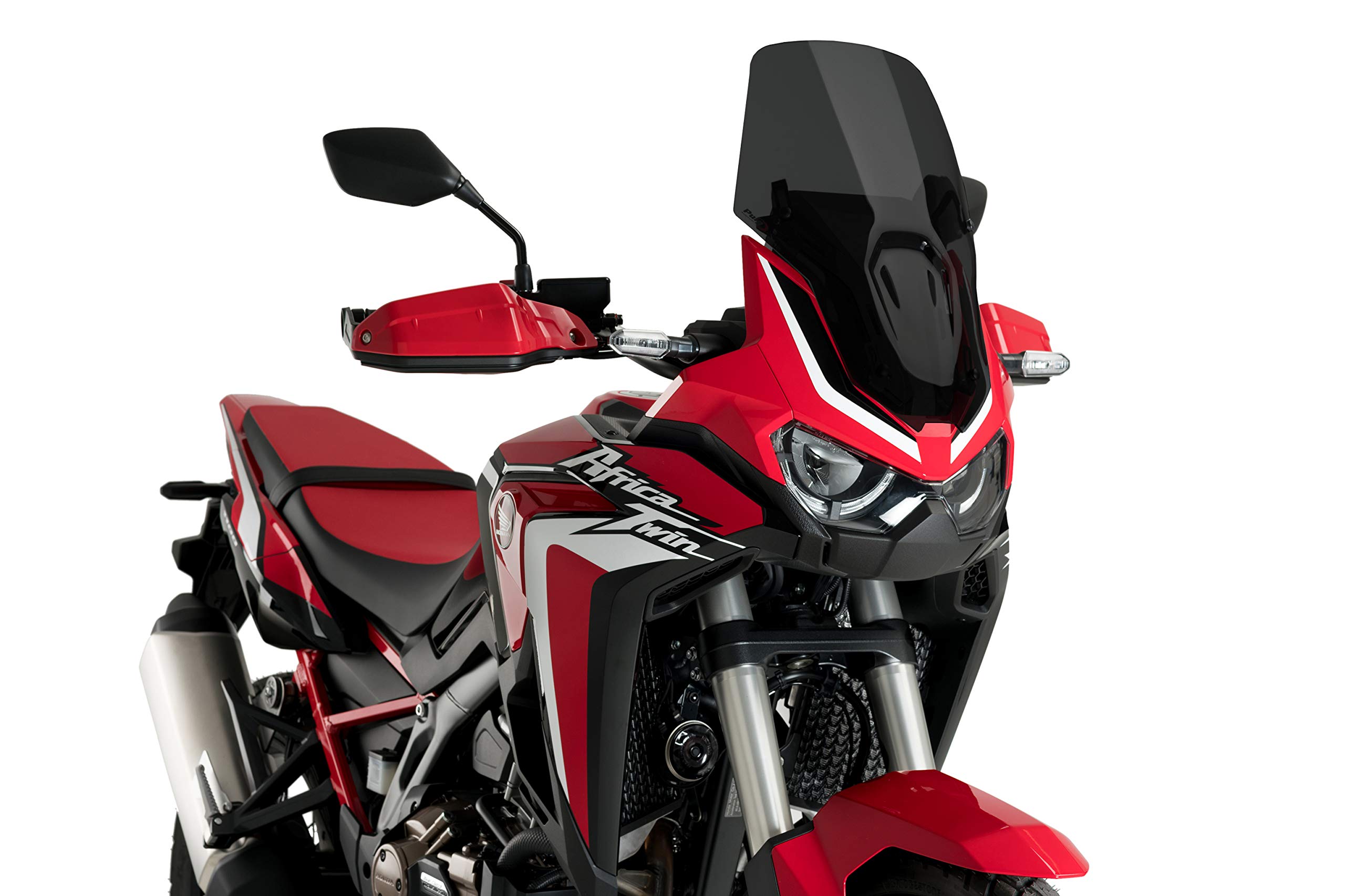 Puig Tourenscheibe Stark Getönt - 4 Mm Acryl, UV-Schutz, Für Motorrad, Einfach Montierbar