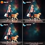 Motion Sensor Light Bulb, Indoor Motion Activation Detector Light Bulb, E26 Base Dusk to Dawn Security Night Light 13.5W Equivalent 100W 6000K Daylight 4 Packs (A19-HW01)