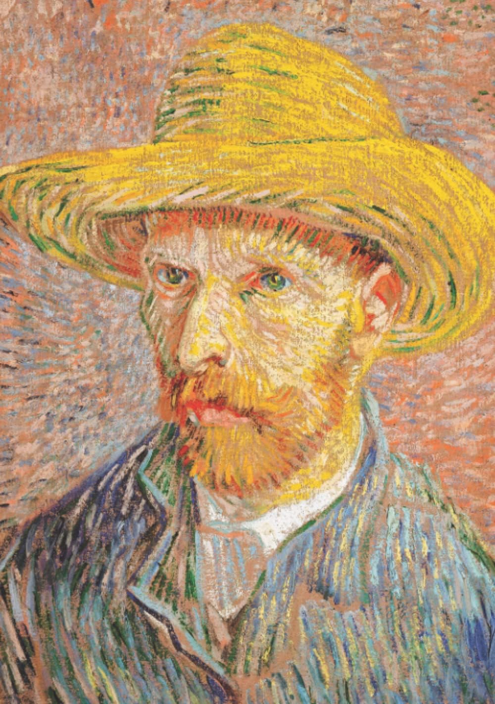 Ruled Notebook - Self-Portrait: Vincent van Gogh 1887 Famed Painting | A Lined Book for Writing or Journaling