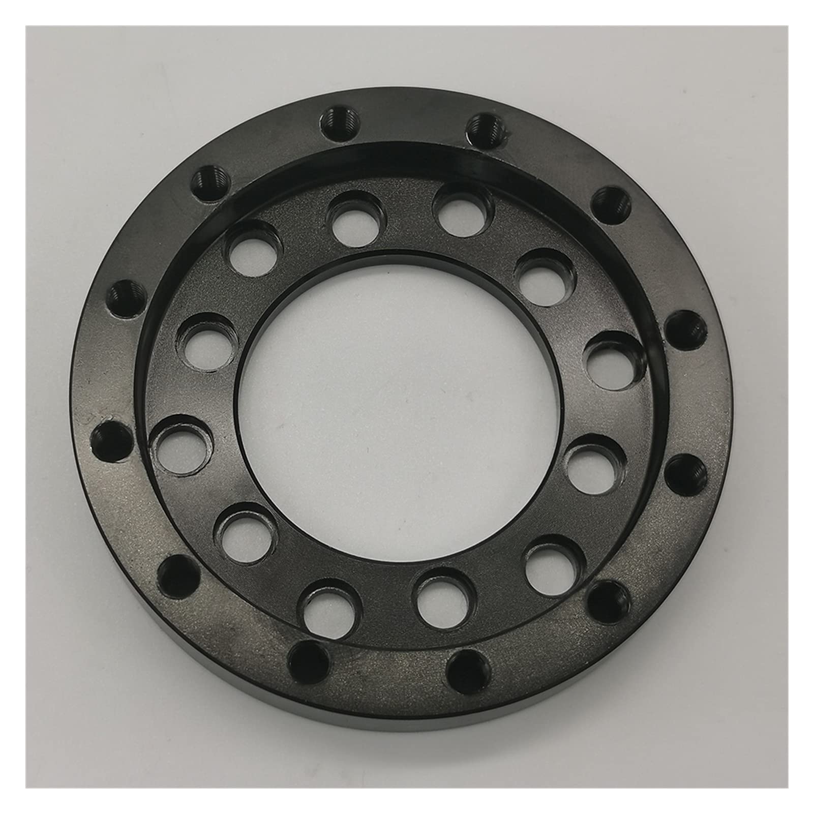 Volante da Corsa Adattatore a 24 fori in alluminio per ruote sterzanti Modifica Set 70mm Volante Racing Placca da gioco Parti fai da te(Steering Wheel SetC)