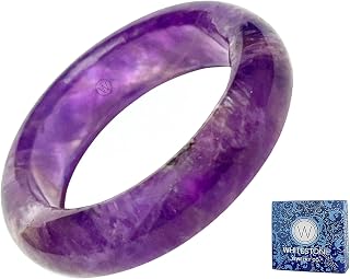 Maya Natural Stone Stackable Rings for Women & Men | 6mm Gemstone Bands - Tiger Eye, Amethyst, Rose Quartz & 14 Styles