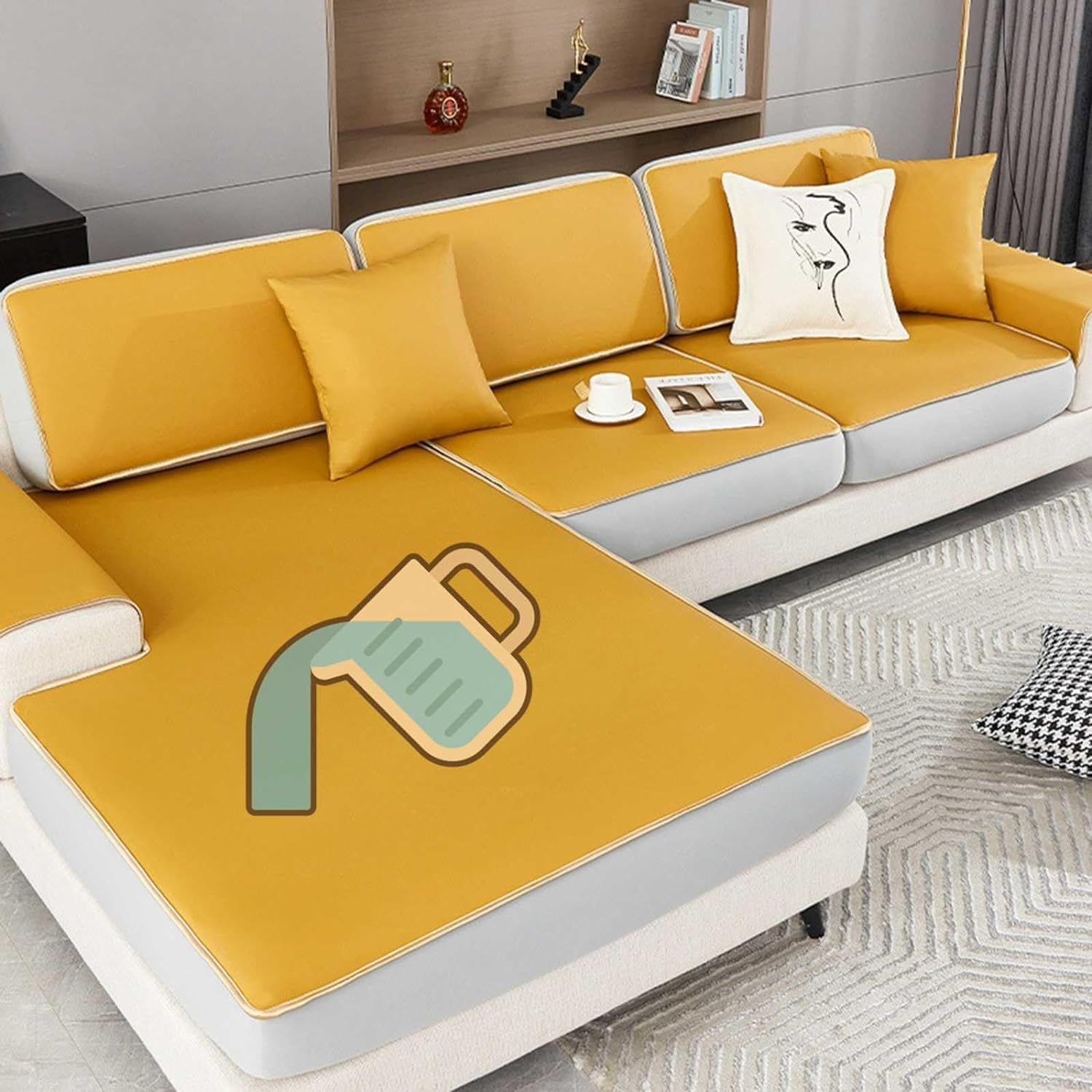 Furniture Cover Sofa Seat Cushion Cover, Sofa Furniture Protector