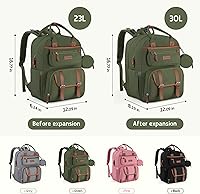 Vista 5 de Maelstrom Mochila para pañales, 30L verde militar