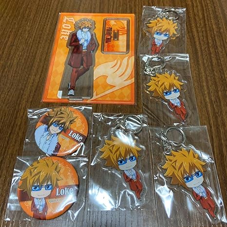 フェアリーテイル Fairytail アベマくじ ロキ アクリルスタンド 缶バッジ アクリルスタンド ポスター おもちゃ おもちゃ