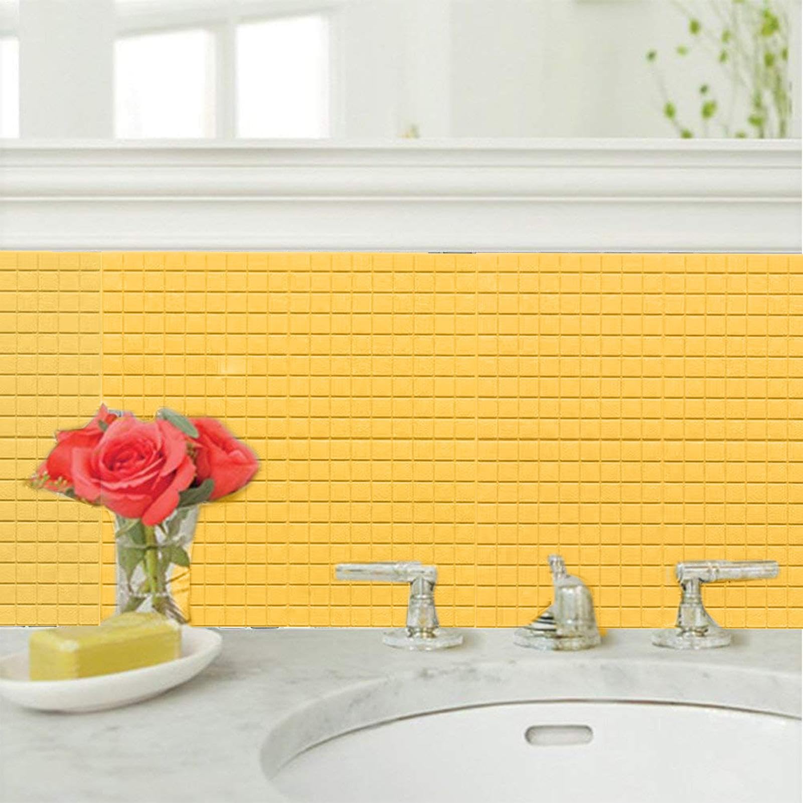 Tapeta z pianki do sypialni, dekoracja ścienna | 20 sztuk piankowy panel