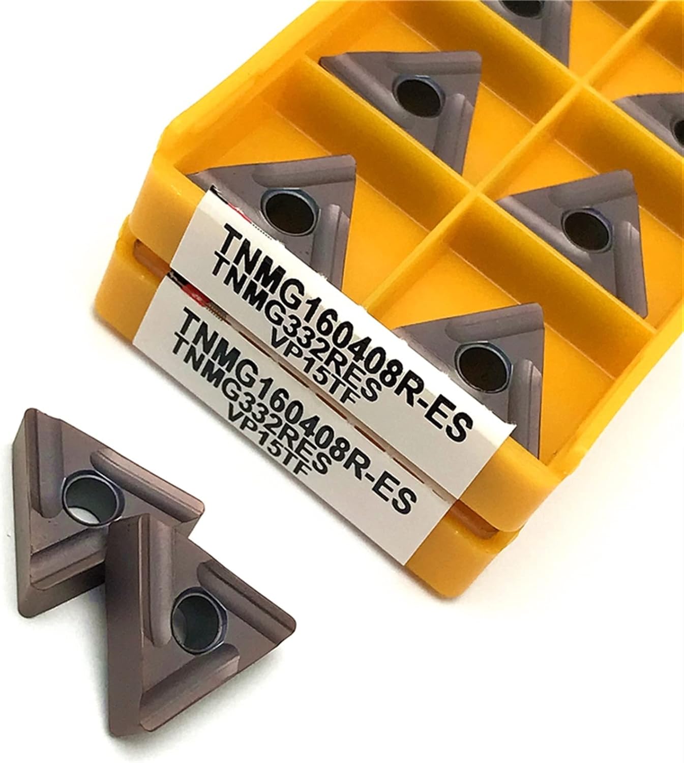 Carbide Insert Lathe Tools External Turning Tools Turning Insert CNC Cutting Tool Lathe Parts DOLUNTO(TNMG160404 R VP15TF)