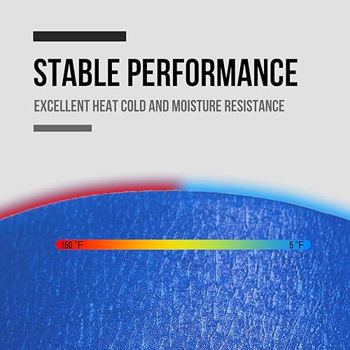 Miniatura 3 de Lichamp Paquete de 4 cintas azules para pintores de 1 pulgada, cinta adhesiva azul de 1 pulgada x 55 yardas x 4 rollos (220 yardas en total)