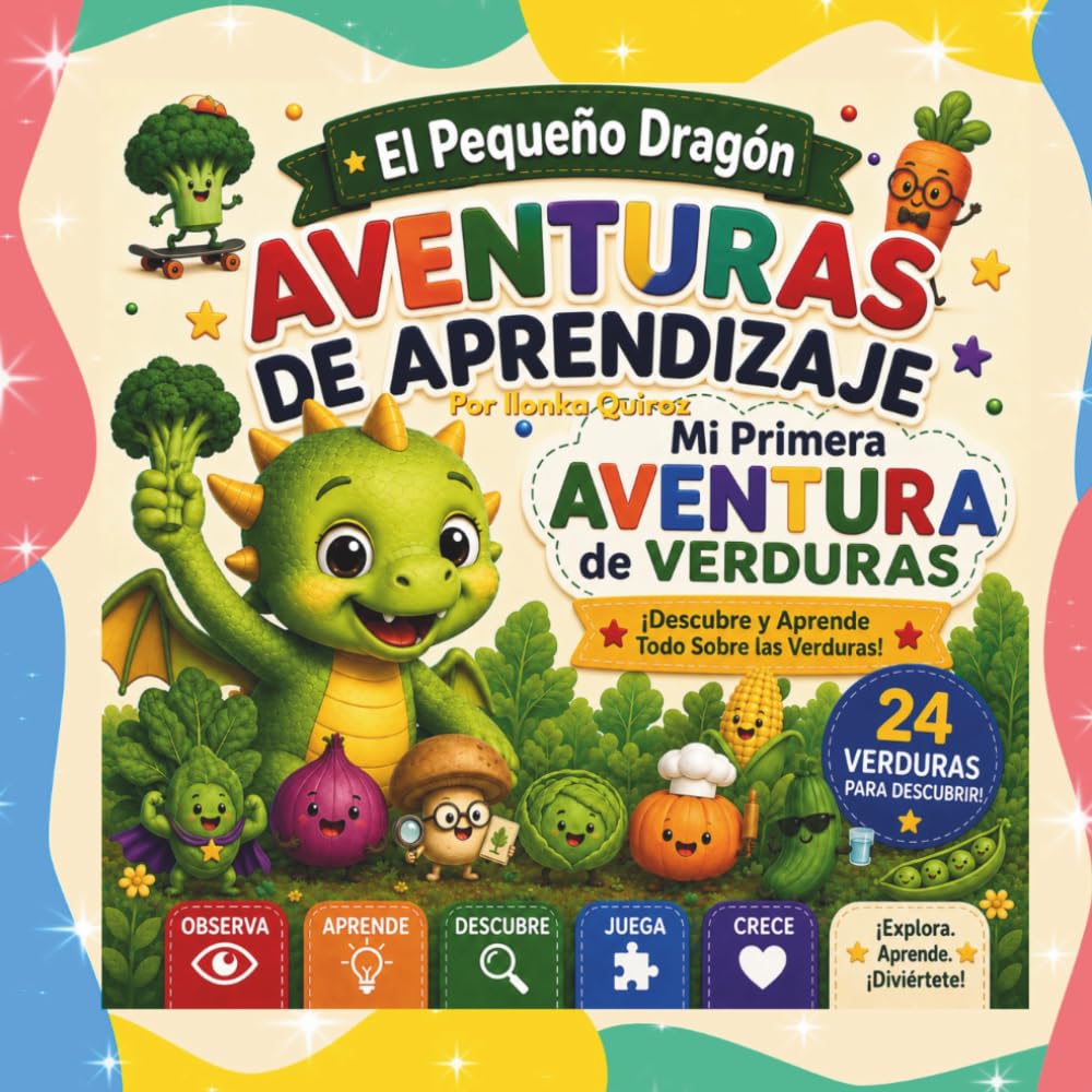 El Pequeño Dragón: Aventuras de Aprendizaje – Mi Primera Aventura de Verduras (Little Dragon Learning Adventures)