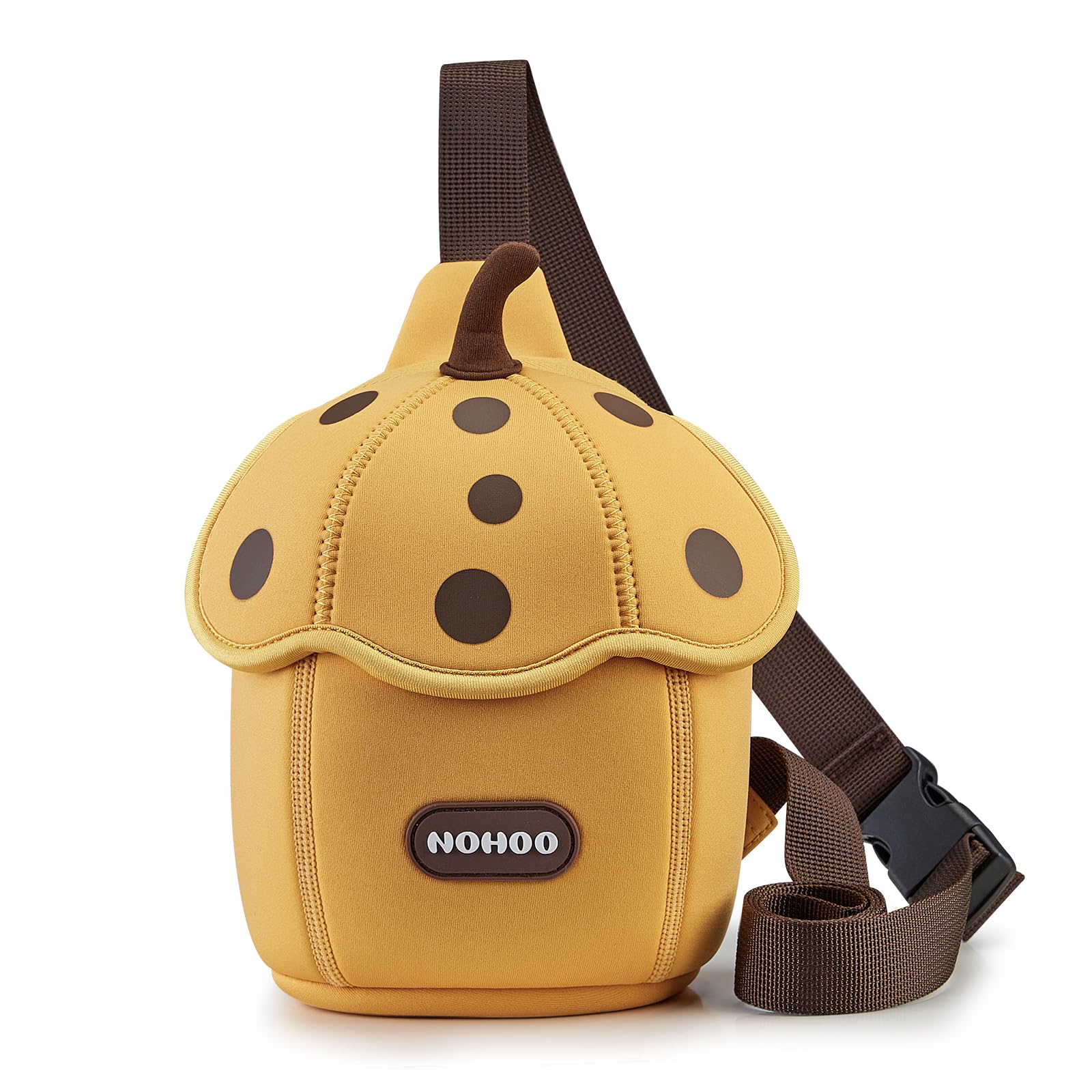 NOHOO Kids Fanny Pack, boys girls Crossbody bag With adjustable shoulder strap, Waterproof Neoprene Fabric Fanny pack For School, Travel, Graduation