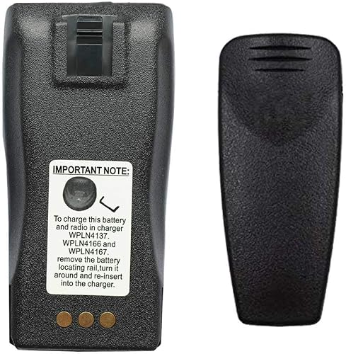 Miniatura 5 de Teseko NNTN4851 NNTN4851A NNTN4496 NNTN4497AR NNTN4970A 7.2V 2200mAh Ni-MH Batería de repuesto de radio bidireccional para Motorola CP040 CP140