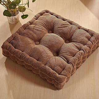 WEWE Gruesas Cuadrado,cojín del Asiento Sillón Asiento Cojín Suave Tatami Cojin De Silla para Ancianos Exponer-operativo Embarazo-c 38x38cm(15x15inch)