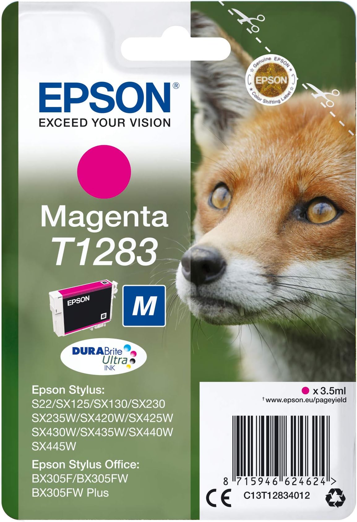 Epson Fox Ink Cartridge Stylus SX445W Series - Magenta